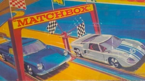 MATCHBOX SUPERFAST RENNBAHN SF5 DOUBLE TRACK RACE SET BOX ONLY VINTAGE LESNEY - Bild 1 von 20
