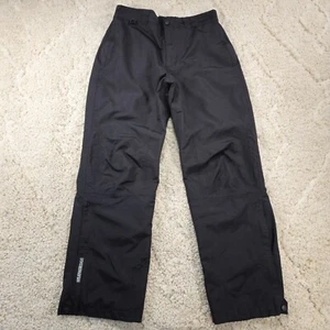 Pantalones de esquí para nieve Eddie Bauer medianos 32x30 borde de clima aislados invierno negros  - Imagen 1 de 13