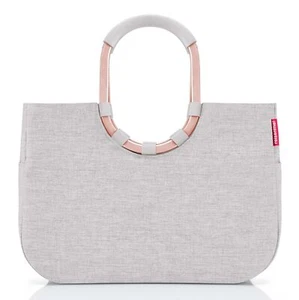 reisenthel Loopshopper L Shopper Schultertasche Twist Sky Rose hellgrau Neu - Bild 1 von 3