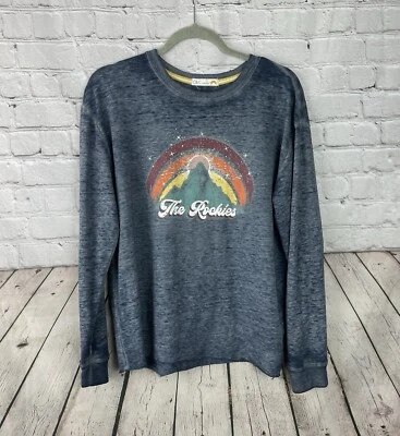 C&C California Size Small Lightweight Long Sleeve Top Shirt "The Rockies"  EUC - Image 1 of 4