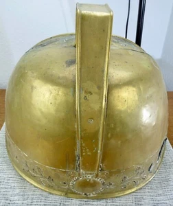 alter Messing Stulp für Beilegerofen Bilegger ca.um 1700 aus Husum - Bild 1 von 24