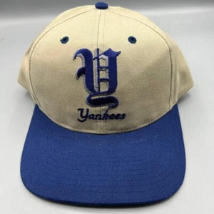 Vintage New York Yankees Mütze Herren Beige Twins Enterprise MLB Snap Back Cap Neu - Bild 1 von 8