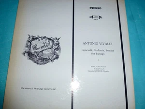 Vivaldi Concertos Sinfonias Scimone; Piero Toso NM - Imagen 1 de 1