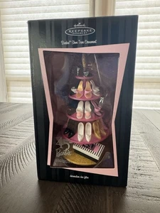 Vintage 2004 Hallmark Keepsake 45th Anniversary Barbie Shoe Tree Ornament NIB - Picture 1 of 5
