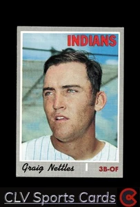 Baseball Sport Topps Graig Nettles Cleveland Indians Top - Bild 1 von 2