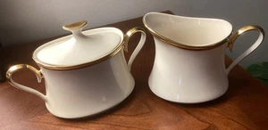 LENOX ETERNAL CREMA Y AZUCARERO CON TAPA - Imagen 1 de 5