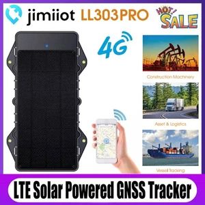JIMIIOT LL303 PRO 4G LTE Solar Powered GPS Tracker BDS & LBS Positioning IP67 - Picture 1 of 3