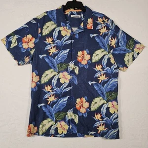 Tommy Bahama  Hawaiian  Shirt Mens Large Multicolor - Picture 1 of 5