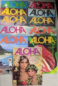 Alhoha Magazine Hula Volcano Art Isle Christmas Feast Aloha Week Valley Of T X11 - Picture 1 of 13