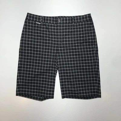 Bermudas deportivas Lauren Ralph Lauren Active talla 14 negras grises ventana Foto 1 de 4