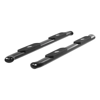 Aries 4in Black Nerf Side Bars for 07-19 Silverado/Sierra 1500/2500/3500 Crew Foto 1 de 4