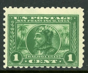 USA 1913 Panama Pacific Expo 1¢ Green Sc 401 Perf 10 MNH J275 - Picture 1 of 6