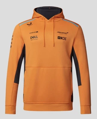 Толстовка с капюшоном командная McLaren F1 2023 - бренд Castore - Изображение 1 из 4
