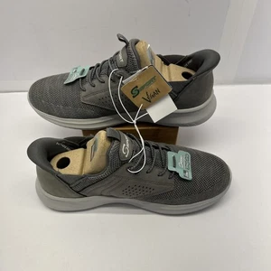 Skechers Sport Step Ins Murphy Unisex Schuhe 10 Damen 8 Herren grau NEU mit Etikett - Bild 1 von 6
