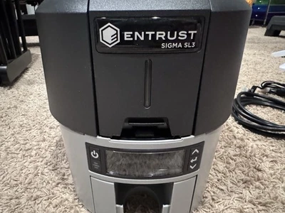 Entrust Datacard Sigma SL3 High Quality ID Card Printer  With Power Cord - Image 1 of 4