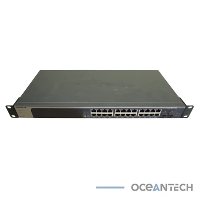 Netgear XS724EM 24Port 10Gigabit/MultiGigabit Ethernet Smart Managed Plus Switch - Image 1 of 3