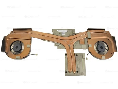 Dell OEM Precision 7740 CPU Graphics Heatsink Fan Assembly Fan Heatsink FHD64 - Image 1 of 3