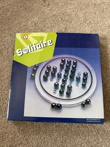 Solitaire Board Game With Marbles Complete Bag Unopened Duplicate Present Gift - Picture 1 of 4