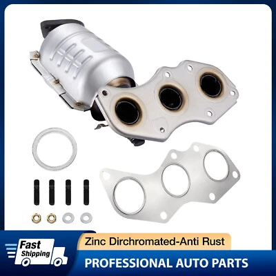 For 2007-2017 Toyota Camry V6 3.5L Exhaust Manifold Catalytic Converter Bank 1 - Image 1 of 4