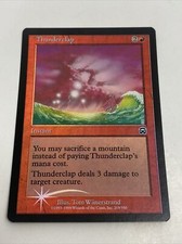 Thunderclap - Mercadian Masques - Magic The Gathering MTG - Foil / NM