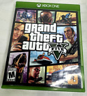 Grand Theft Auto V Five Xbox One 2014 Empty Box & Map Only
