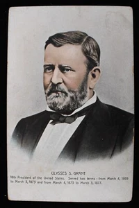 1900s Ulysses S. Grant 5.5" x 3.5" Postcard - Picture 1 of 2
