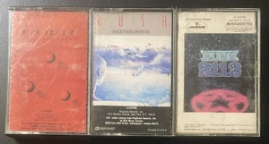 (3) Rush Cassettes 2112 Grace Under Pressure Hold Your Fire Tape Lot - Imagen 1 de 3