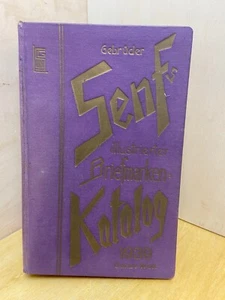 Briefmarkenkatalog Gebrüder Senfs Ausgabe für 1939 über 1600 Seiten - Bild 1 von 16