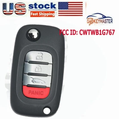 CWTWB1G767 Smart Remote Key Fob for Benz Smart Fortwo 453 Forfour 433MHz 4Bt - Image 1 of 2