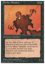 Nether Shadow (Rare) Fine Normal English - Magic the Gathering - 4th Edition