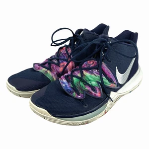 Nike Kyrie 5 Galaxy Athletic Sneaker Shoes Mens Size 11 Blue Lace Up AO2918-900 - Picture 1 of 19