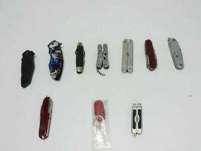 Lot of 10 Pocketknife, Multitool, Leatherman Hunting Fishing Unsorted - Image 1 of 4