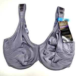 Sujetador para mujer Bali Live It Up DF3353 36DDD sin costuras con aros púrpura levantamiento nuevo con etiquetas - Imagen 1 de 7