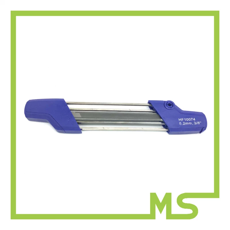 HOLZFFORMA Kettensägenschärfer 2 IN 1 - 3/8 " 5,2mm Lima Tonda per Stihl E Husqvarna Seghe