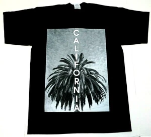 California T-shirt Cali Palm Tree Urban Streetwear Men's Tee 100% Cotton New - Picture 1 of 2