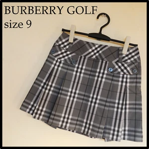 BURBERRY GOLF Mini Skirt Check Pattern Cotton Size9(US:S) - Picture 1 of 13