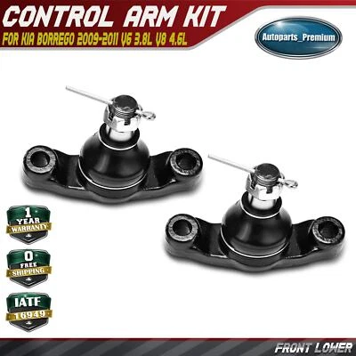 2x Front Lower Ball Joint for Kia Borrego 2009-2011 517602J000 V6 3.8L V8 4.6L - Image 1 of 4