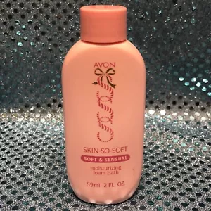 Lotto di 6 Avon Skin So Soft ~ bagno in schiuma morbida e sensuale 2 once - dimensioni divertenti, NOS - Foto 1 di 1