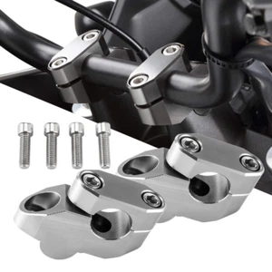 Abrazadera de montaje de elevadores de manillar de 7/8"" 22 mm para Suzuki Vstrom 650 DL650A - Imagen 1 de 11