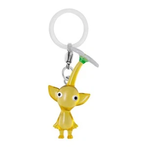 Japan CapsuleToy Nintendo Bandai PIKMIN Mejirushi Accessories 2 Key Chain yellow - Picture 1 of 3