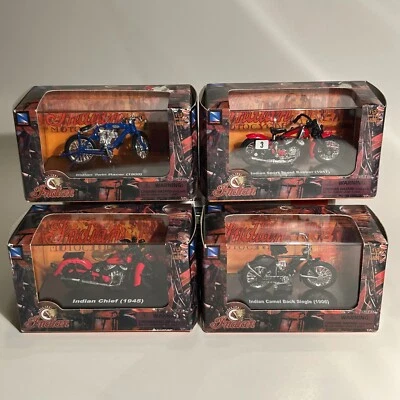 NewRay 1:32 Indian Motorcycle collection (X4) - Image 1 of 4