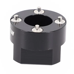Long Lasting Stainless Steel Bike Crank Bolt Extractor Tool Silver+Black - Picture 1 of 19