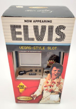 Vintage Radica Elvis Vegas Style Slot Machine Bank Animated New Open Box