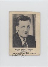 1951-52 Laval Dairy QSHL Roland Hebert #19