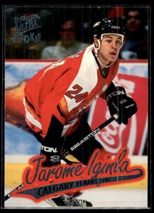 1996-97 Ultra Gold Medallion Jarome Iginla Calgary Flames #G-24