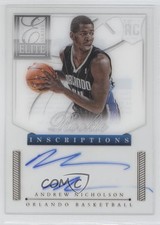2012-13 Elite Series Rookie Inscriptions Andrew Nicholson #35 Rookie Auto RC