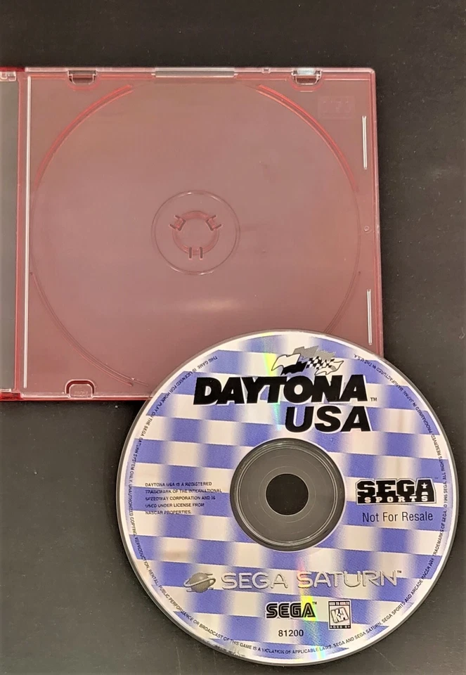 Daytona USA (Sega Saturn, 1995) Disc Only Not For Resale Version - Image 1 of 1