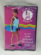 Simply Fit Board Low Impact Workout Dvd New
