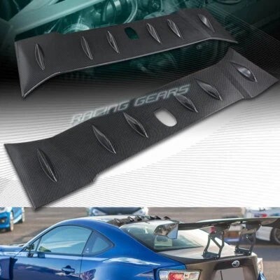 CARBON STYLE REAR ROOF SHARK FIN STYLE SPOILER FIT 13-18 SCION FR-S/SUBARU BRZ - Image 1 of 4