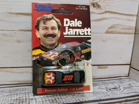 Legends Racing Dale Jarrett Nascar Car Keychain Cover